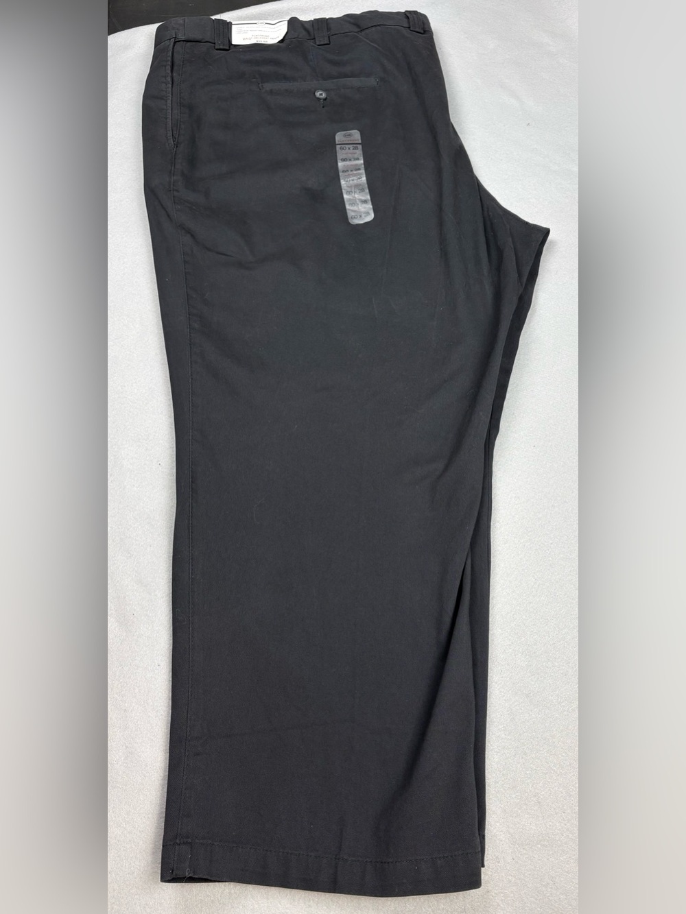Harbor Bay DXL 60x28 Black Waist Relaxer Pants NWT